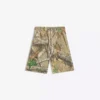 Bermudas com corte largo e estampado – Calções e bermudas – Homem