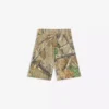 Bermudas com corte largo e estampado – Calções e bermudas – Homem