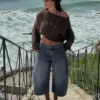 Bermudas de Denim largas