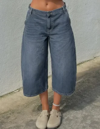 Bermudas de Denim largas