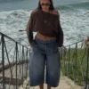 Bermudas de Denim largas
