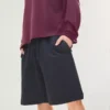 Bermudas felpudas – Calções e calções de ganga