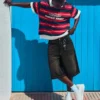 Bermudas longas de Denim – Calções e calções de Denim – Homem