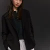 Blazer básico – Casacos e gabardinas
