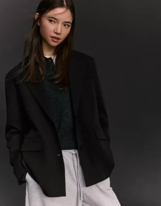 Blazer básico – Casacos e gabardinas