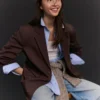 Blazer básico – Casacos e gabardinas