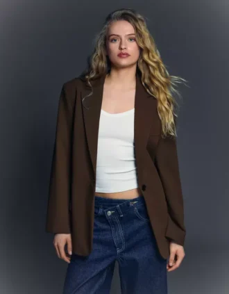 Blazer com fivela nas costas – Casacos e gabardinas