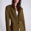 Blazer com fivela nas costas – Casacos e gabardinas