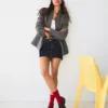Blazer com pinças nas costas – Casacos e gabardinas