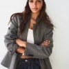 Blazer com pinças nas costas – Casacos e gabardinas
