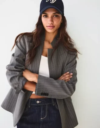 Blazer com pinças nas costas – Casacos e gabardinas