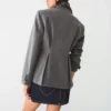 Blazer com pinças nas costas – Casacos e gabardinas