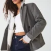 Blazer com pinças nas costas – Casacos e gabardinas