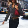 Blazer curto – Casacos e gabardinas