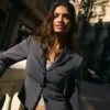 Blazer curto – Casacos e gabardinas