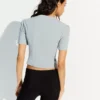 Blazer de calções com mangas bufantes – Casacos e gabardinas