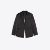 Blazer de cetim à medida – Casacos e gabardinas
