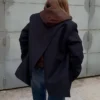 Blazer de riscas com botões duplos – Casacos e gabardinas