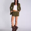Blazer de riscas com botões duplos – Casacos e gabardinas