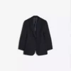 Blazer às riscas com botões duplos – #Bershkastyle – Mulher
