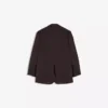 Blazer de riscas com botões duplos – Casacos e gabardinas