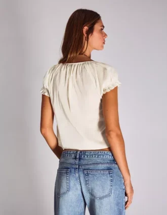 Blusa de manga curta – Camisas e blusas