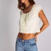 Blusa de manga curta – Camisas e blusas