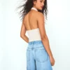 Body com decote halter