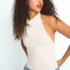 Body com decote halter