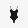 Body drapeado com alças