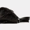 Bolsa de bowling com alças e efeito desgastado – Acessórios
