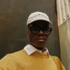 Boné bordado