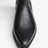 Botas de cano curto com elástico – Botins