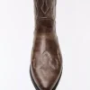 Bota de cowboy com detalhe na biqueira