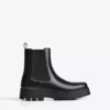 Botins de cano curto com detalhe elástico – Botins de cano curto