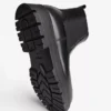 Botins de cano curto com detalhe elástico – Botins de cano curto