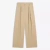 Calças baggy com pinças – Calças – Homem