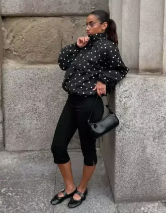 Calças capri com aberturas nas bainhas – #Bershkastyle – Mulher