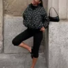 Calças capri com aberturas nas bainhas – #Bershkastyle – Mulher