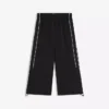 Calças capri técnicas com cordões – Calças