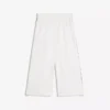 Calças capri técnicas com cordões – Calças