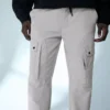 Calças cargo técnicas Slim Fit – Calças