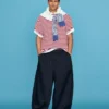 Calças de corte ajustado com perna larga – Bershka Lovers