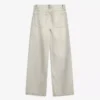 Calças de Jeans de cintura alta, corte Straight e perna Wide Leg – Calças