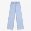 Calças de jeans de cintura baixa e perna reta