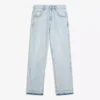 Calças de Jeans de corte reto e largo – Jeans