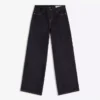 Calças de Jeans de corte Wide Leg e cintura baixa – Calças