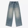 Calças de Jeans de corte Wide Leg e cintura baixa – Calças