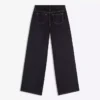 Calças de Jeans de corte Wide Leg e cintura baixa – Calças