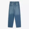 Calças de Jeans largas com fivela nas costas – Jeans